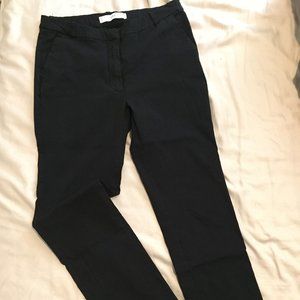 Black cropped pants